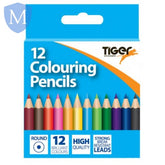 Half Length Colouring Pencils Box 12 (Stationery Essential) Mansuri